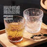 【京东物流】冰川纹玻璃杯时尚潮流ins风果汁杯酒杯水杯 冰川杯250ml6只 实拍图