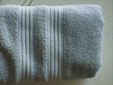 京东京造 90g纯棉7A级抗菌毛巾 A类柔软吸水新疆长绒棉洗脸大面巾单条浅灰 实拍图