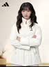 阿迪达斯（adidas）女装冬季立领时尚收腰抽绳休闲羽绒服JL9846 汉玉白 S 实拍图