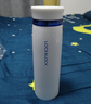 乐扣乐扣（LOCK&LOCK）不锈钢情侣学生保温杯菲特旋转盖轻量杯450ml白蓝 LHC4131WB 实拍图