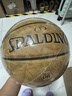 斯伯丁（SPALDING）篮球飞行员06防尘吸湿十字型颗粒PU皮室内外通用7号成人青少年 实拍图