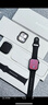 Apple/苹果 【女神节】Watch S11 智能手表GPS款46毫米亮黑色铝金属表壳黑色运动型表带M/L 实拍图