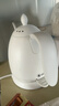 maxwin 家用电热水壶长嘴烧水壶泡茶专用手冲咖啡壶开水壶小型茶艺壶防烫全自动断电茶具功夫茶酒店 0.6L 月光白 实拍图