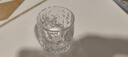 宝石纹玻璃杯INS风高颜值洋酒杯透明家用加厚鸡尾酒调酒啤酒杯子 旋转酒杯 实拍图