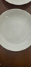 斯凯绨（Sky Top）盘子陶瓷深菜盘纯白碟子骨瓷家用酒店餐具7英寸饭盘4件套装 实拍图