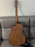 雅马哈（YAMAHA）FS400CNS 原声款云杉木初学者入门民谣缺角吉他 40英寸原木色哑光 实拍图