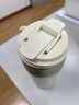 HOLOHOLO陶瓷咖啡保温杯男女士高颜值儿童便携吸管水杯子三八节女神礼物 实拍图