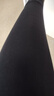 浪莎打底裤女秋冬保暖裤女士加绒加厚打底裤袜 黑色踩脚1条 300g 实拍图