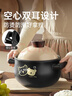 炊大皇砂锅陶瓷煲耐高温大容量家用炖汤煲煎熬中药煲仔饭砂锅1.8L 实拍图