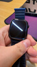 Apple/苹果 【女神节】Watch S11 智能手表GPS款46毫米亮黑色铝金属表壳黑色运动型表带M/L 实拍图