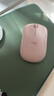 罗技（Logitech）M221轻音鼠标 无线鼠标 办公鼠标 对称鼠标 带无线微型接收器 茱萸粉 实拍图