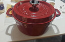 苏泊尔 SUPOR 珐琅锅汤锅24cm铸铁锅炖锅酒红ET24MF01-R  实拍图