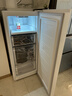 海尔（Haier）山茶花138L立式冰柜小型家用小冰柜风冷无霜一级节能大容量深冷冷柜小冰箱BD-138WGH90WF国家补贴 实拍图