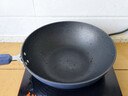 炊大皇炒锅不粘锅易洁少油烟平底炒菜锅煎锅30cm磁炉通用深蓝SL30CG 实拍图