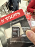 闪迪（SanDisk）128GB TF(MicroSD)内存卡 4K极速金卡A2 V30 U3行车记录仪 运动相机无人机 监控存储卡 读190MB/s 实拍图