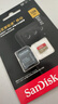 闪迪（SanDisk）128GB TF(MicroSD)内存卡 4K极速金卡A2 V30 U3行车记录仪 运动相机无人机 监控存储卡 读190MB/s 实拍图