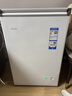 海尔（Haier）100L单温冰柜小型家用小冰柜减霜一级能效冷藏冷冻转换深冷冷柜小冰箱BC/BD-100GHW9D国家补贴 实拍图