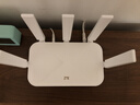 中兴（ZTE）巡天 AX3000满血WIFI6千兆无线家用路由器 自研双核主芯片 5G双频穿墙王wifi路由 Mesh 3000M速率 实拍图