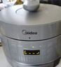 美的（Midea）【国家补贴】0涂层精钢厚釜电压力锅5L双胆全自动智能预约家用煲汤煮饭煲MY-C5856G高压锅4-6人 实拍图