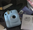 富士（FUJIFILM）instax  mini12 一次成像 立拍立得相机 mini12 绣球蓝 官方标配（无相纸及周边配件） 实拍图