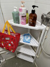 乐爱家置物架多层厨房置物架卧室架子卫生间浴室层架转角落地收纳储物架 实拍图