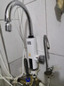 奥克斯（AUX）电热水龙头热水器加热水龙头快速热水变频恒温厨房下进水 【变频恒温】雪山白+漏保插头+万向喷头 实拍图