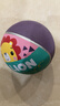 费雪（Fisher-Price）训练球宝宝早教抓握婴幼儿童弹力篮足橡胶小皮球幼儿园玩具礼物 1号篮球（粉紫）12cm送气泵 实拍图