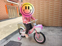 永久 FOREVER 儿童自行车4-6-8岁男女款宝宝童车公主款脚踏车14寸粉色 实拍图