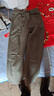 京东京造【羊羔绒】休闲裤男运动长裤冬季加绒保暖裤子新春情人节深绿灰L 实拍图