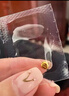 领丰金黄金豆豆AU9999足金实心真金豆子收藏新年节日礼物送女友送朋友 金豆1g国检证签 实拍图