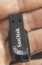 闪迪（SanDisk）128GB USB3.2 U盘 CZ550黑色 读速100MB/s 安全加密 数据恢复 学习办公电脑车载 高速大容量优盘 实拍图