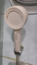 四季沐歌（MICOE）增压淋浴花洒喷头 淋浴喷头淋浴头花洒单头奶白色单手持花洒HS154 实拍图
