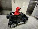 贝瑞佳儿童电动车四轮汽车奔驰大G遥控小孩玩具车可坐人双驱宝宝礼物 实拍图