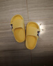 巴布豆儿童拖鞋男女童宝宝软底居家浴室夏季凉拖鞋 黄色 150码 实拍图