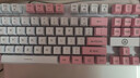 银雕(YINDIAO) K500键盘彩包升级版 机械手感 游戏背光电竞办公 USB外接 全尺寸 白蓝双拼混光有线键盘 实拍图