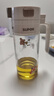 苏泊尔（SUPOR）玻璃油壶不挂油 酱油瓶防漏嘴油罐壶醋瓶醋壶调料瓶自动翻盖500ml 实拍图