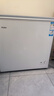 海尔（Haier）200L单温冰柜小型家用小冰柜减霜一级能效冷藏冷冻转换深冷冷柜小冰箱BC/BD-200GHW9D国家补贴 实拍图