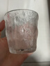 【京东物流】冰川纹玻璃杯时尚潮流ins风果汁杯酒杯水杯 冰川杯250ml6只 实拍图