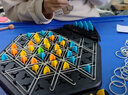奕思瑞连锁三角棋儿童益智玩具3-6岁男孩逻辑思维训练桌游几何棋类玩具 实拍图