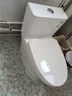 九牧（JOMOO）11396-2-1/31KB-1抗菌一级水效坐便器暴风虹吸式节水马桶305坑距 实拍图