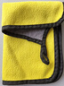 摩托车汽车洗车巾布专用家用品洗澡吸水加厚日用抹布 30*30cm【专享1个装】 黄灰色加大加厚 实拍图