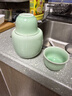 CLITON白酒杯分酒器温酒器烫酒壶青瓷温酒壶暖酒器黄酒酒杯白酒杯套装 实拍图
