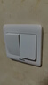 西门子（SIEMENS）开关插座 二开双控面板 86型暗装面板 远景雅白色5TA02161CC1 实拍图