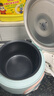美的（Midea）小电饭煲迷你微压小型家用电饭煲1-2人用电饭锅小电锅宿舍用老式多功能煲汤煮饭煮粥不粘内胆年货 【趣味小猪煲】一键快煮 1.6L 黑晶防粘内胆 实拍图