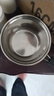 不锈钢奶锅小汤锅小蒸锅迷你小锅婴儿辅食煮热牛奶锅电磁炉小奶锅 单柄奶锅+玻璃盖 18cm 实拍图