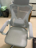 锦汐 电脑椅家用办公椅子靠背人体工学椅学习转椅老板座椅游戏电竞椅 【后躺+乳胶】白框灰网-店长推荐 实拍图