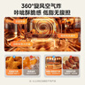 美的（Midea）空气炸微波炉烤箱一体机 800W变频  不锈钢腔体 智能解冻  低噪音23L（C2F1） 实拍图