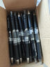齐心(Comix)30支装 盾甲芯按动中性笔签字笔子弹头/水笔/0.5mm经典办公 黑色 ES01-30 实拍图