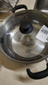 苏泊尔（SUPOR）锅盖G型可视钢化玻璃煎锅炒锅不粘锅平底锅锅盖通用配件 28CM圆把手 实拍图