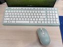 CHERRY樱桃 DW2380无线键鼠套装升级版98键轻音薄膜键盘鼠标笔记本电脑可爱女生外接婺源绿 实拍图